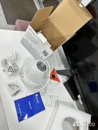 Камера видеонаблюдения уличная поворотная