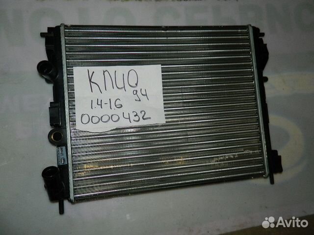 Радиатор основной Renault Clio 2