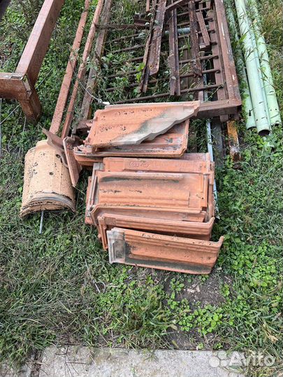 Керамическая черепица бу