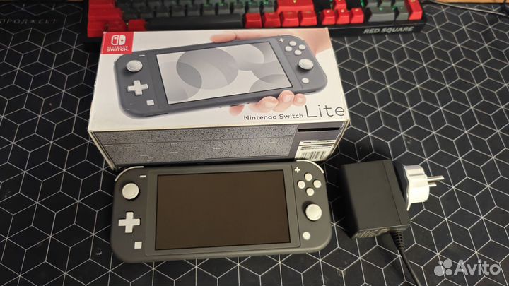 Nintendo Switch Lite прошитая чип (Синяя и Серая)