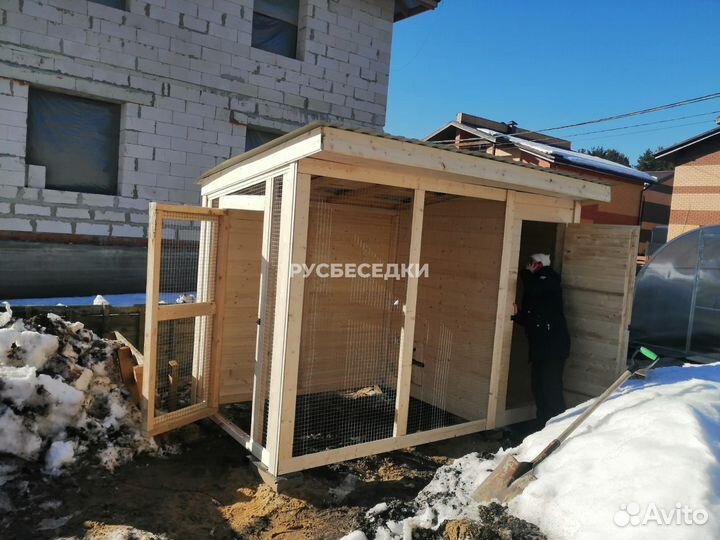 Курятник. Производство курятников. Гарантия 1 год