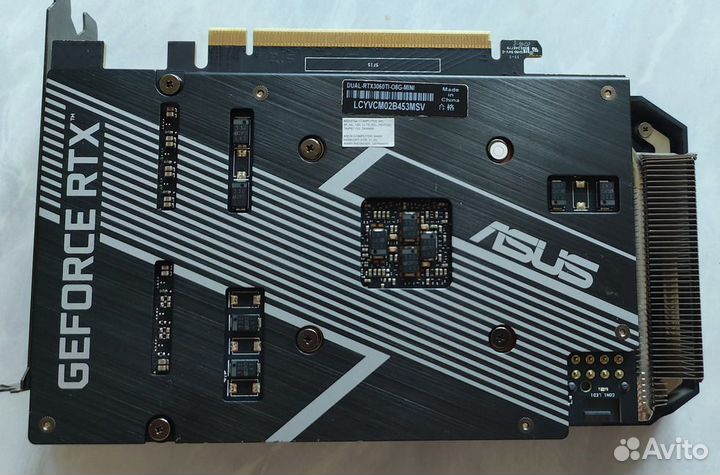 Видеокарта RTX 3060Ti asus Dual Mini