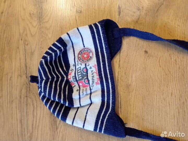 Шапка шлем для мальчика 48 50