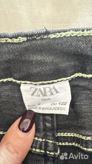 Джинсы zara для мальчика 122