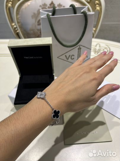 Браслет van cleef 5 мотивов