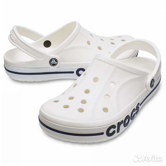 Crocs сабо (36-46) белые