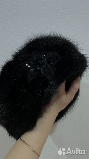 Шапка норковая