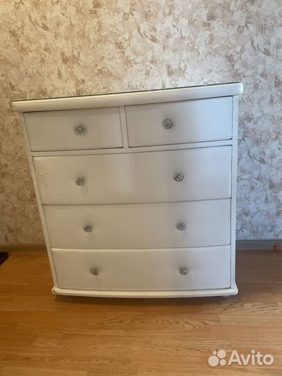 Тумба комод белая бу