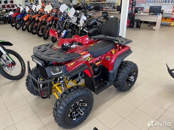 Квадроцикл GBM cross hill 300 NEW premium RED