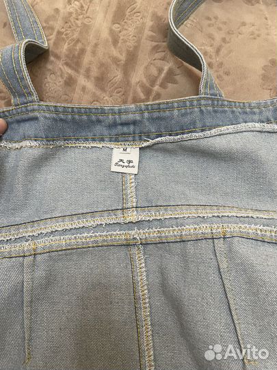 Джинсовый сарафан