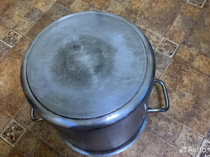 Кастрюля 10 л нержавейка