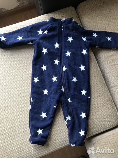 Комбинезон флисовый с подкладом