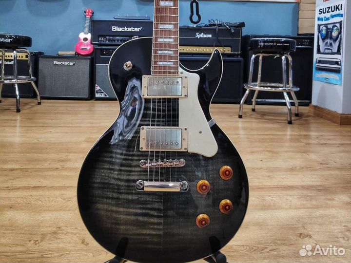 Электрогитара Cort CR250 Trans Black