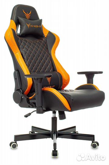 Кресло игровое Knight armor BO оранжевое