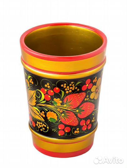 Стаканы и ваза хохлома