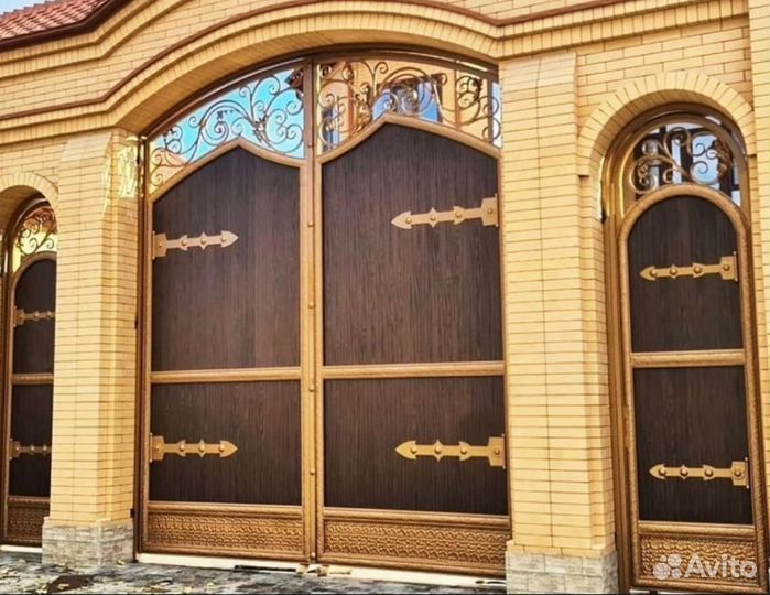 Кованые ворота