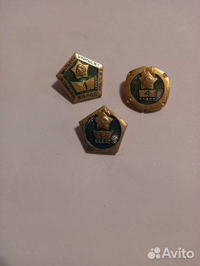 Значки ссср,Ленин