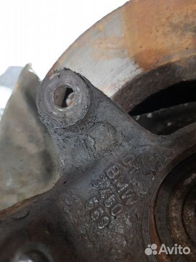 Кулак поворотный передний левый Bmw X3 E83 M47D20