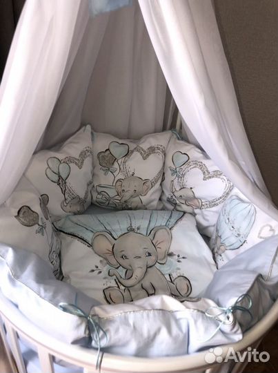 Бортики в кроватку