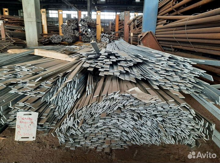 Полоса металлическая 80х6, 6 м Ст3