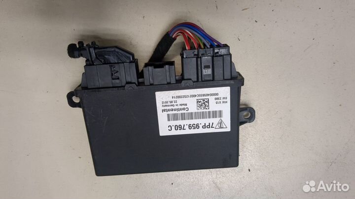 Блок комфорта Porsche Cayenne, 2013