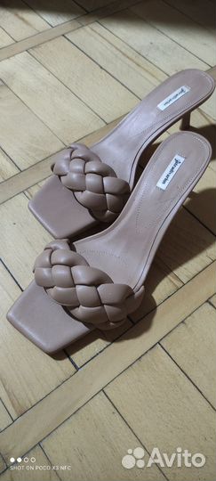 Шлепки женские 40 размер обувь женская мюли