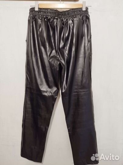 Брюки штаны из искусственной кожи