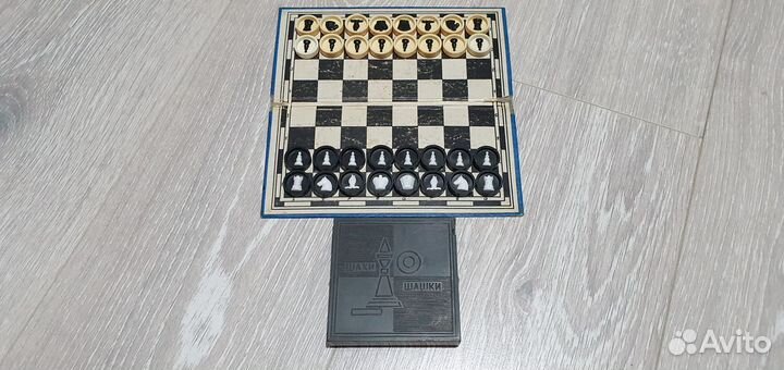 Шахматы, шашки, домино СССР