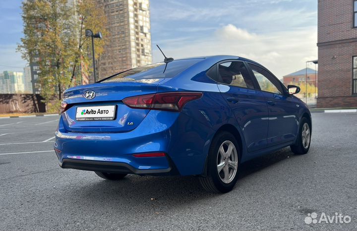 Hyundai Solaris 1.6 AT, 2017, 122 000 км