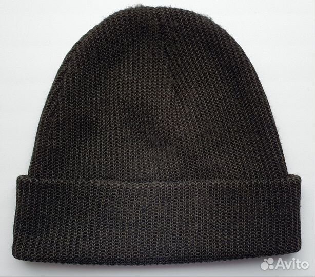 Шапка мужская тёмно-зелёная