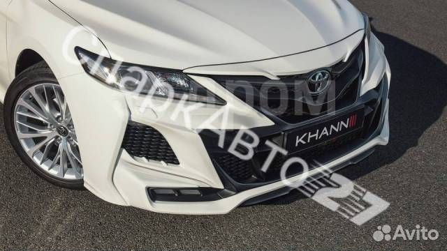 Бампера Camry 70, с 2018+года, дизайн Khan