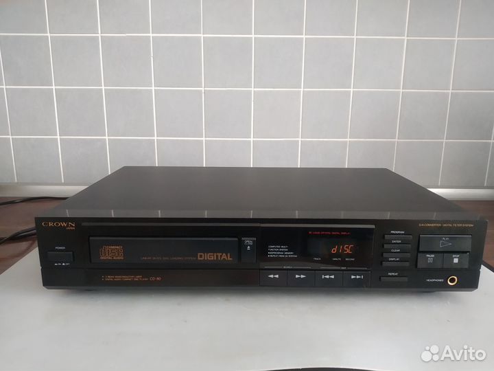 Проигрыватель компакт дисков Crown CD80