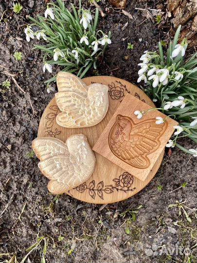 Птичка - форма для пряника