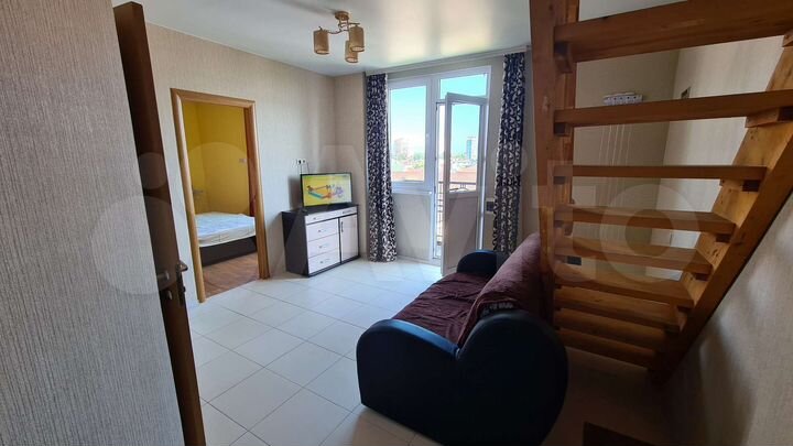 2-к. квартира, 50 м², 6/6 эт.