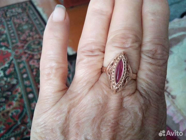 Золотое кольцо маркиз
