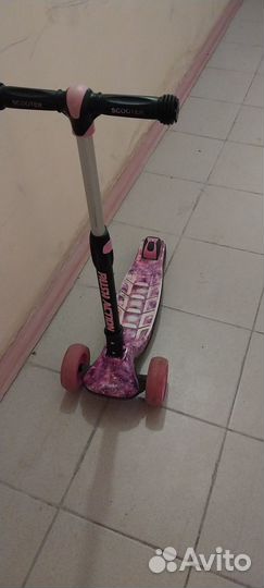 Самокат детский трехколесный бу