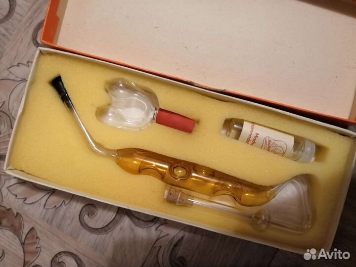 Патентованный ингалятор Махольда времен СССР
