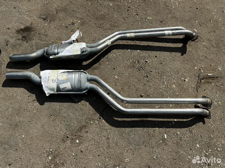 Новый выхлоп BMW e38 750