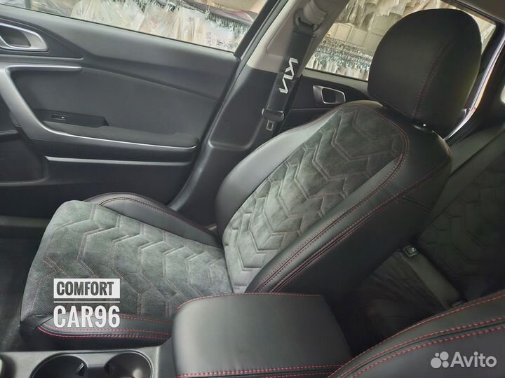 Авточехлы из экокожи или ткани