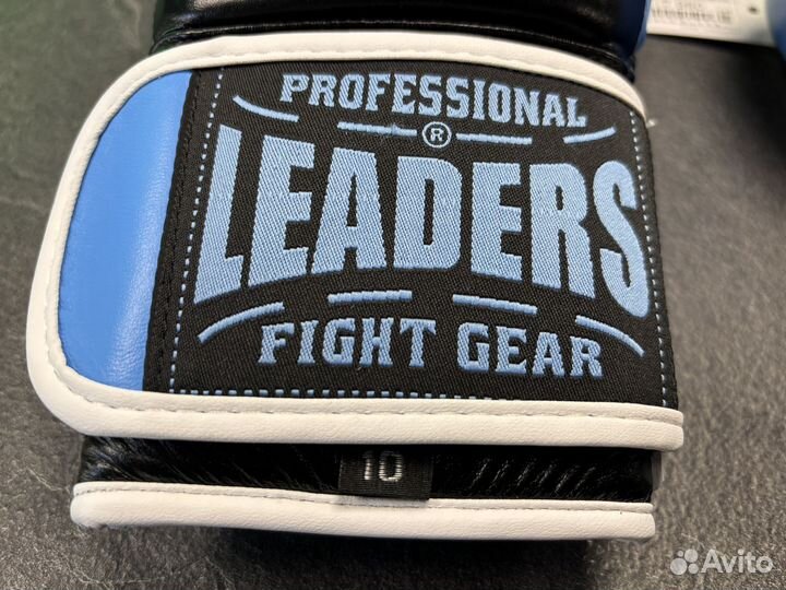 Перчатки боксерские leaders wave BK/LBL