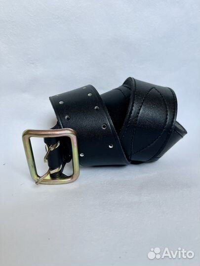 Ремень кожаный офицерский