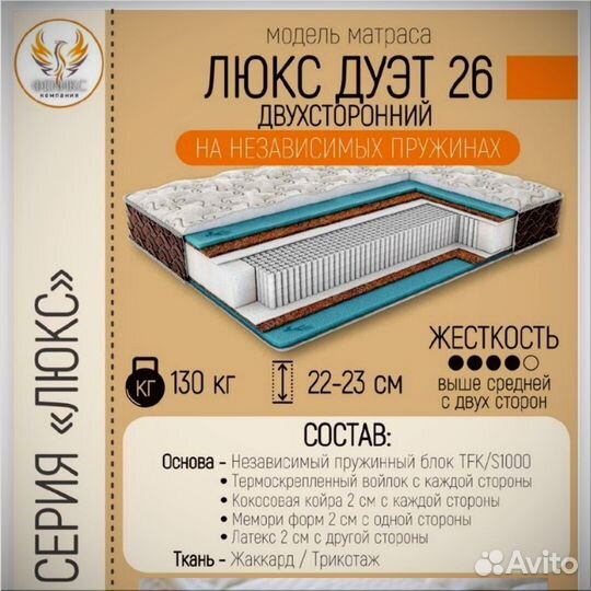 Матрас 160*200