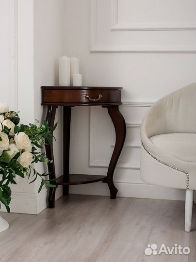 Консоль Угловая Элегант орех арт39825