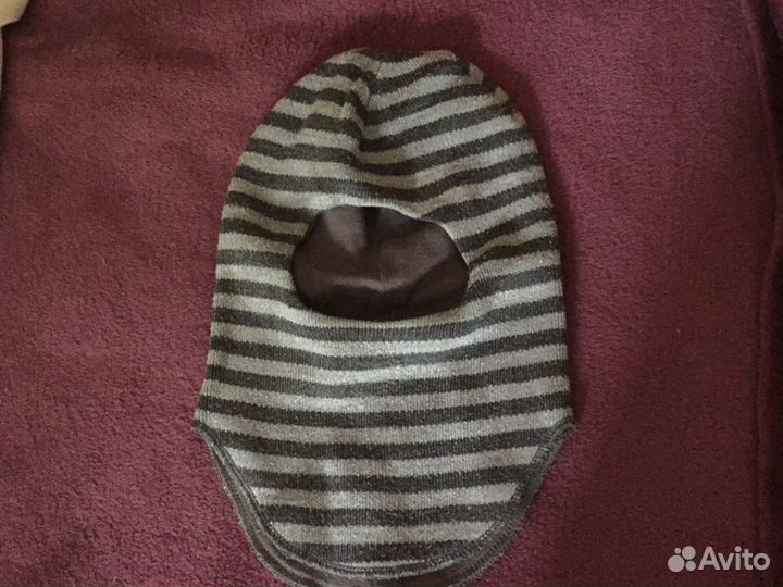 Шапка шлем для мальчика,размер 50-52,пр-во Россия