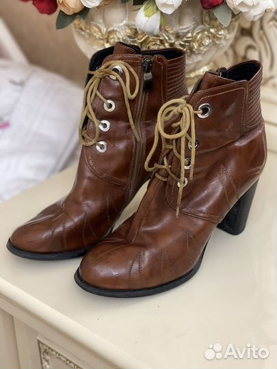 Ботильоны натуральная кожа