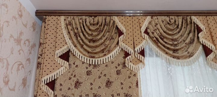 Шторы портьеры бу комплект