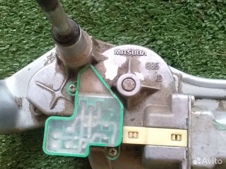 Мотор дворников Митсубиси Аутлендр задний