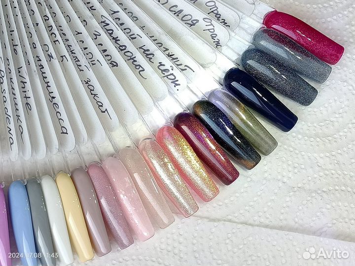 Материалы для маникюра гели и гель-лаки