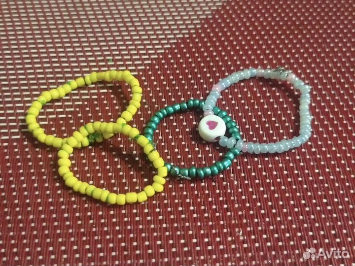 Колечки из бисера
