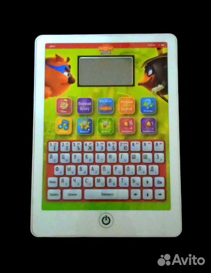 Детский планшет с экраном, рус/англ Смешарики